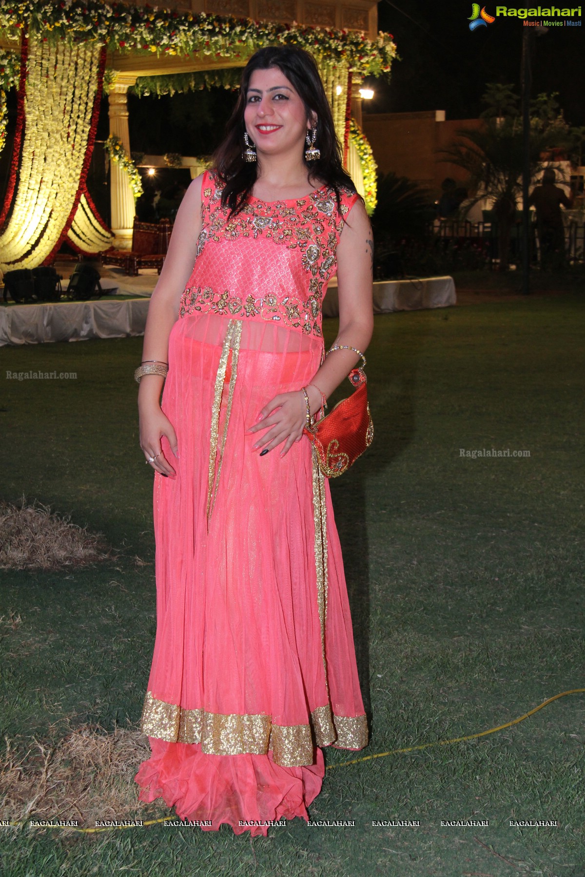 Grand Wedding Reception of Nikita Sharma & Ankit Sharma at Imperial Gardens 