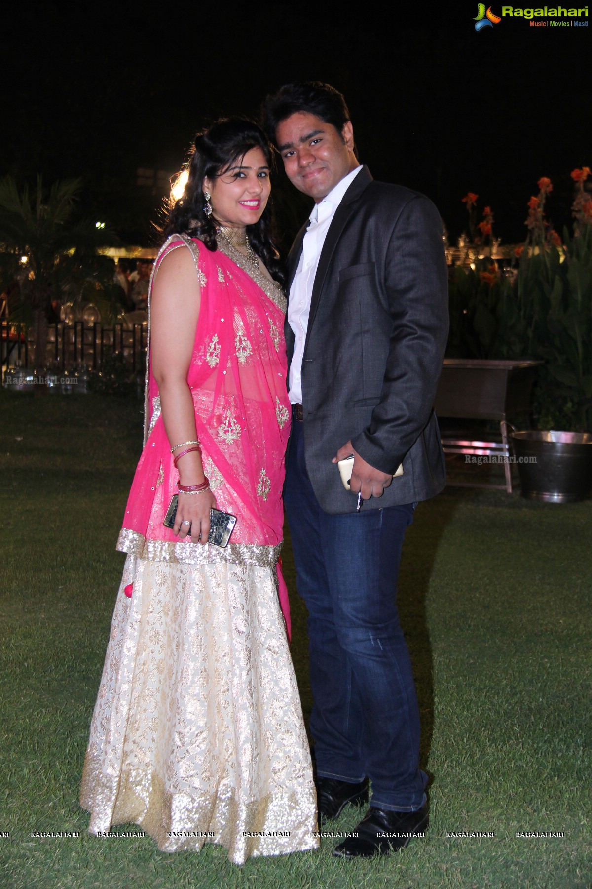 Grand Wedding Reception of Nikita Sharma & Ankit Sharma at Imperial Gardens 