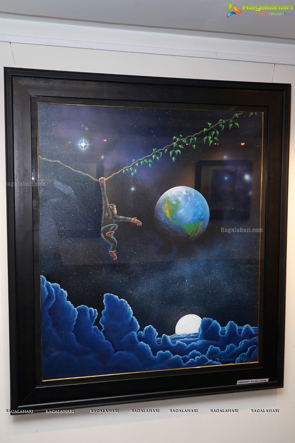 A Glimpse Into a Unique World - Painting Exhibition by Narendar Reddy at Muse Art Gallery