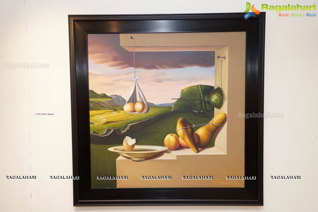 A Glimpse Into a Unique World - Painting Exhibition by Narendar Reddy at Muse Art Gallery