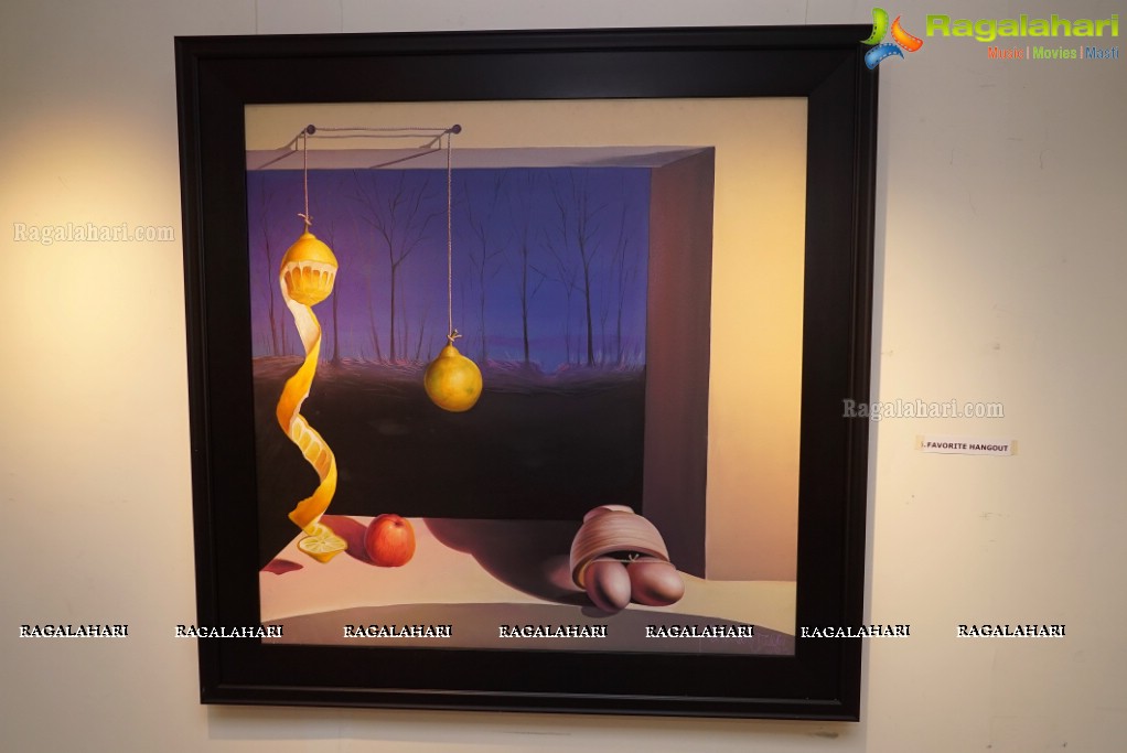 A Glimpse Into a Unique World - Painting Exhibition by Narendar Reddy at Muse Art Gallery
