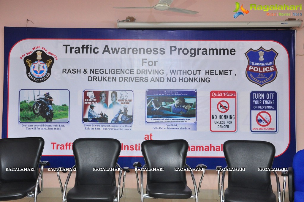 Rakul Preet Singh at Traffic Awareness Programme, Hyderabad