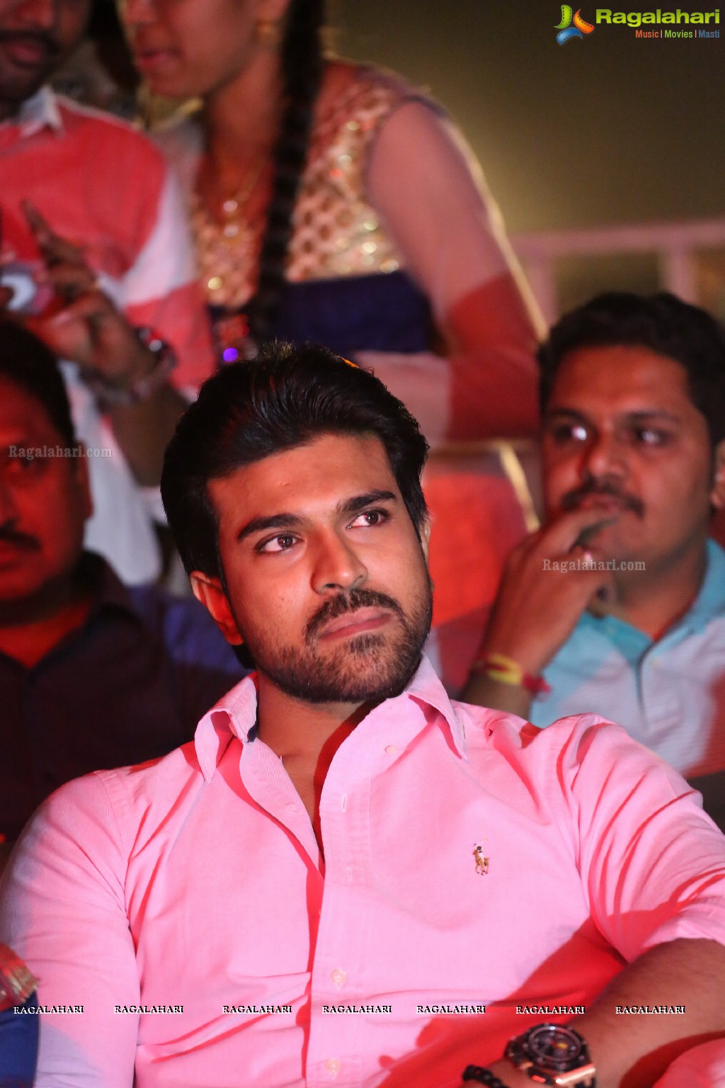 Ram Charan at Malla Reddy College Of Engineering and Technology Annual Fest 2016, Hyderabad