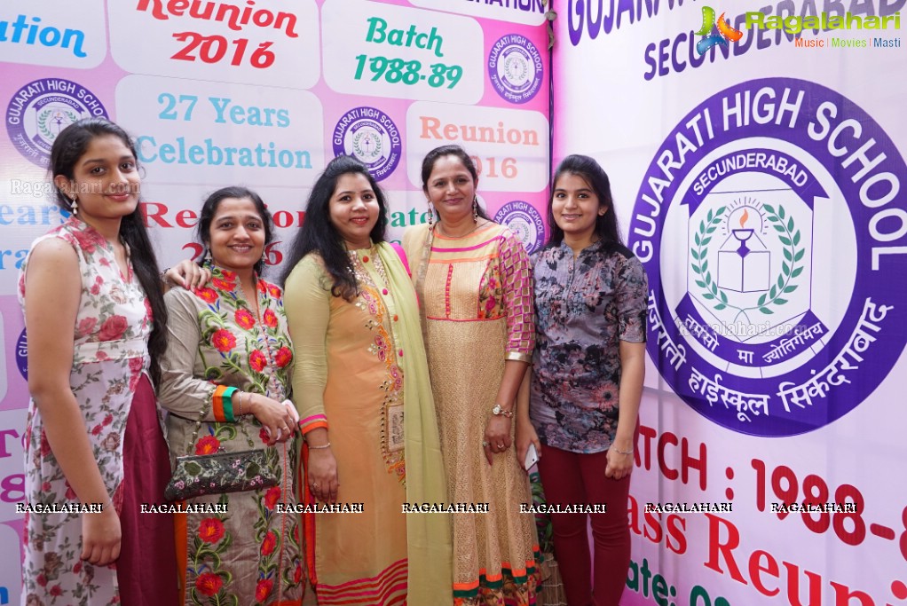 A Grand Re-Union Celebratations of Gujarati High School of 1989 Batch, Hyderabad