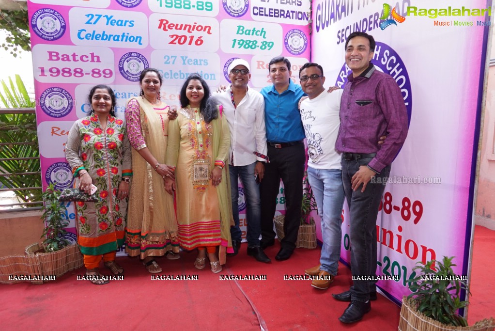 A Grand Re-Union Celebratations of Gujarati High School of 1989 Batch, Hyderabad