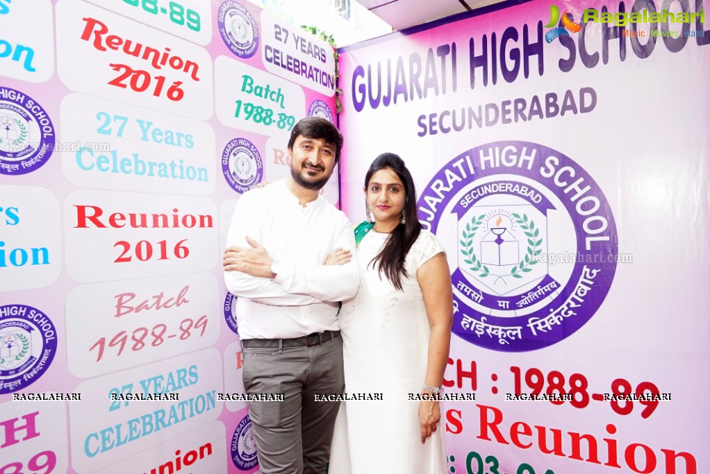 A Grand Re-Union Celebratations of Gujarati High School of 1989 Batch, Hyderabad