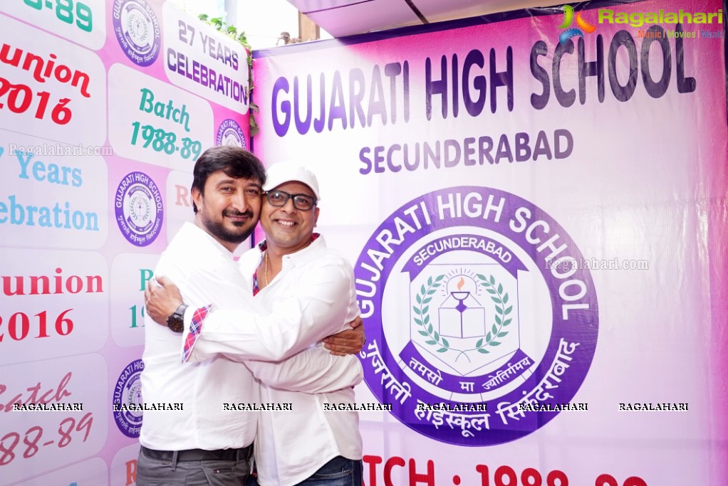 A Grand Re-Union Celebratations of Gujarati High School of 1989 Batch, Hyderabad