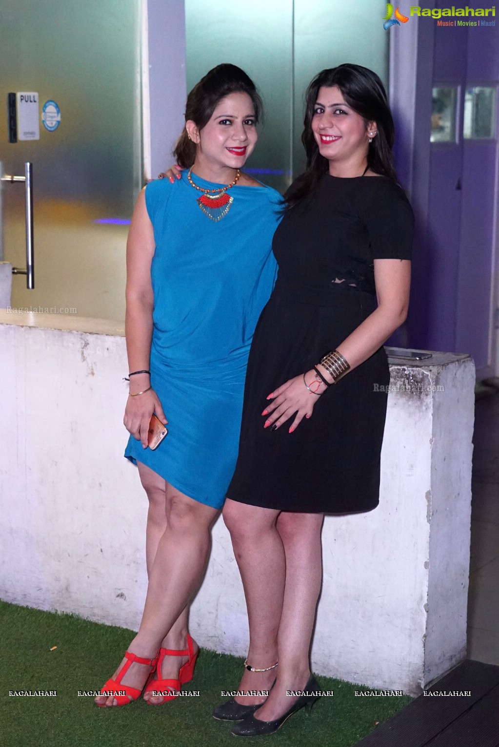 Sadhna and Poonam Birthday Bash at Vertigo-The High Life, Hyderabad