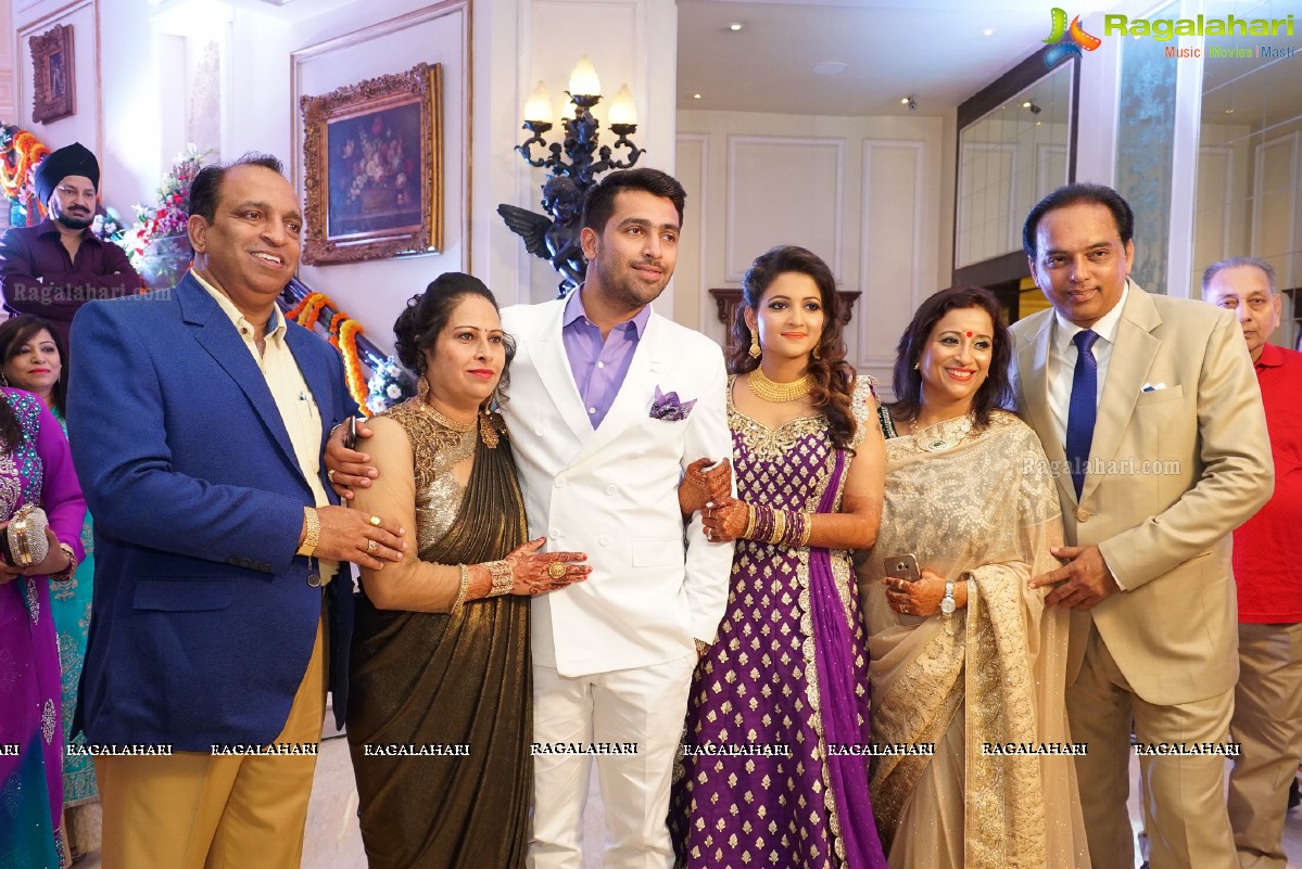 Grand Wedding Sangeet Celebrations of Nikita Sharma and Ankit Sharma at Taj Krishna