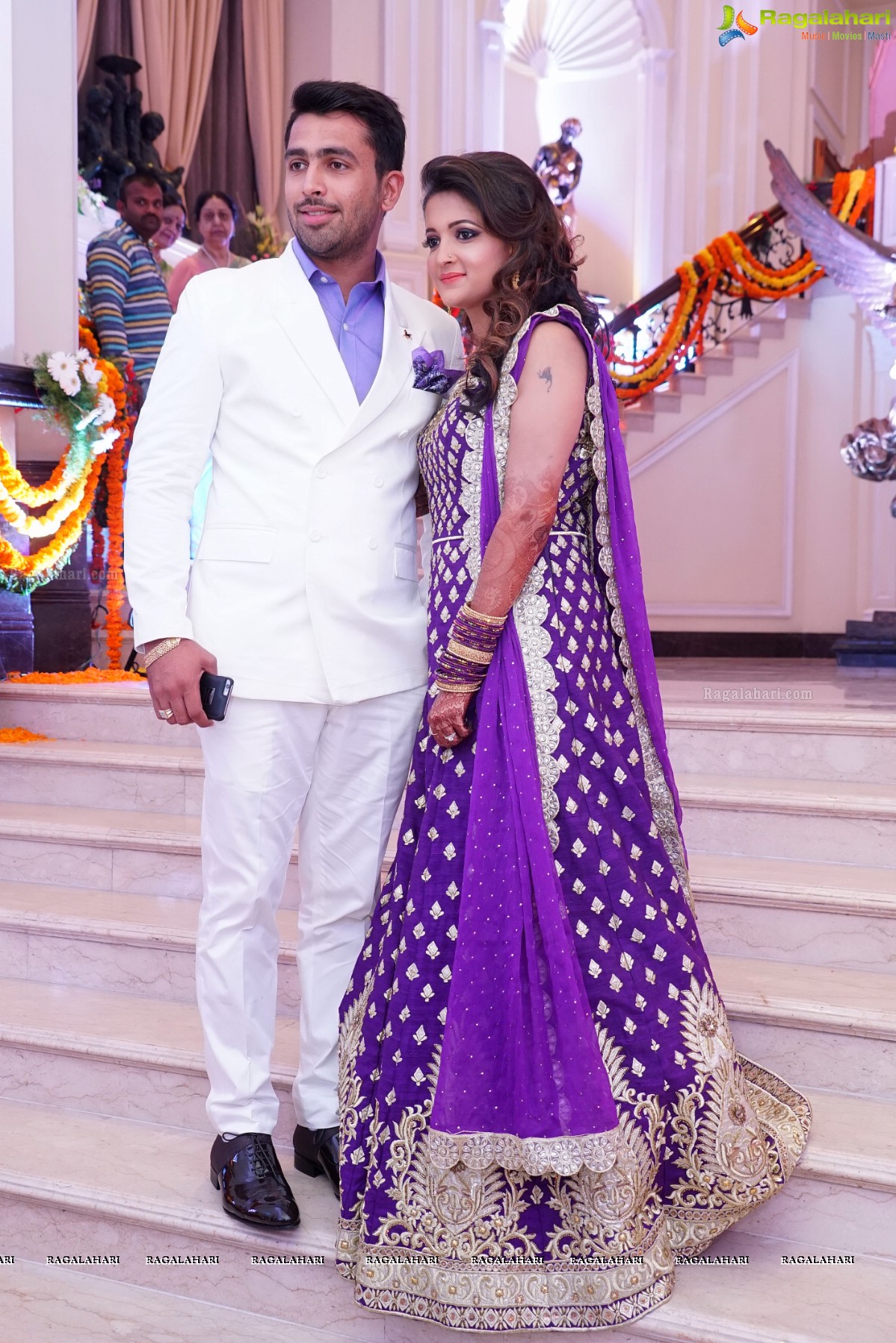 Grand Wedding Sangeet Celebrations of Nikita Sharma and Ankit Sharma at Taj Krishna