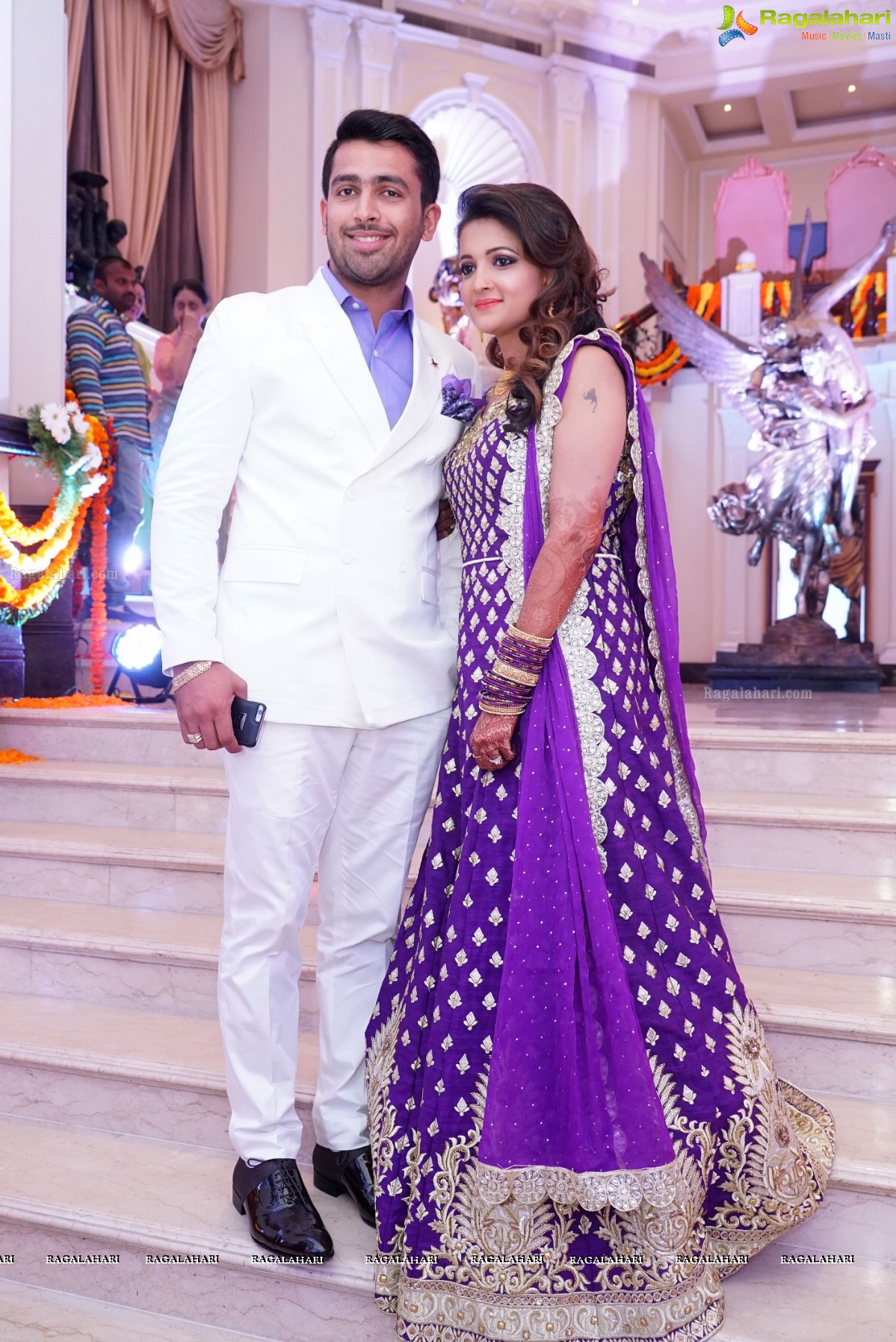 Grand Wedding Sangeet Celebrations of Nikita Sharma and Ankit Sharma at Taj Krishna