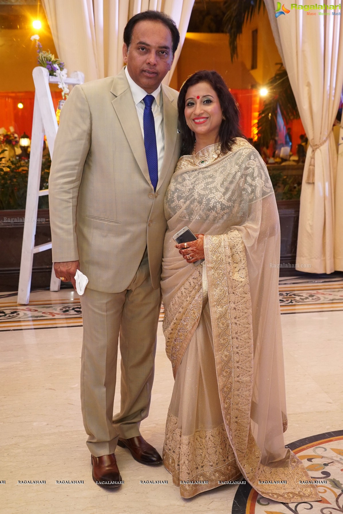 Grand Wedding Sangeet Celebrations of Nikita Sharma and Ankit Sharma at Taj Krishna