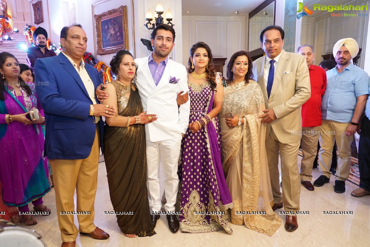 Grand Wedding Sangeet Celebrations of Nikita Sharma and Ankit Sharma at Taj Krishna