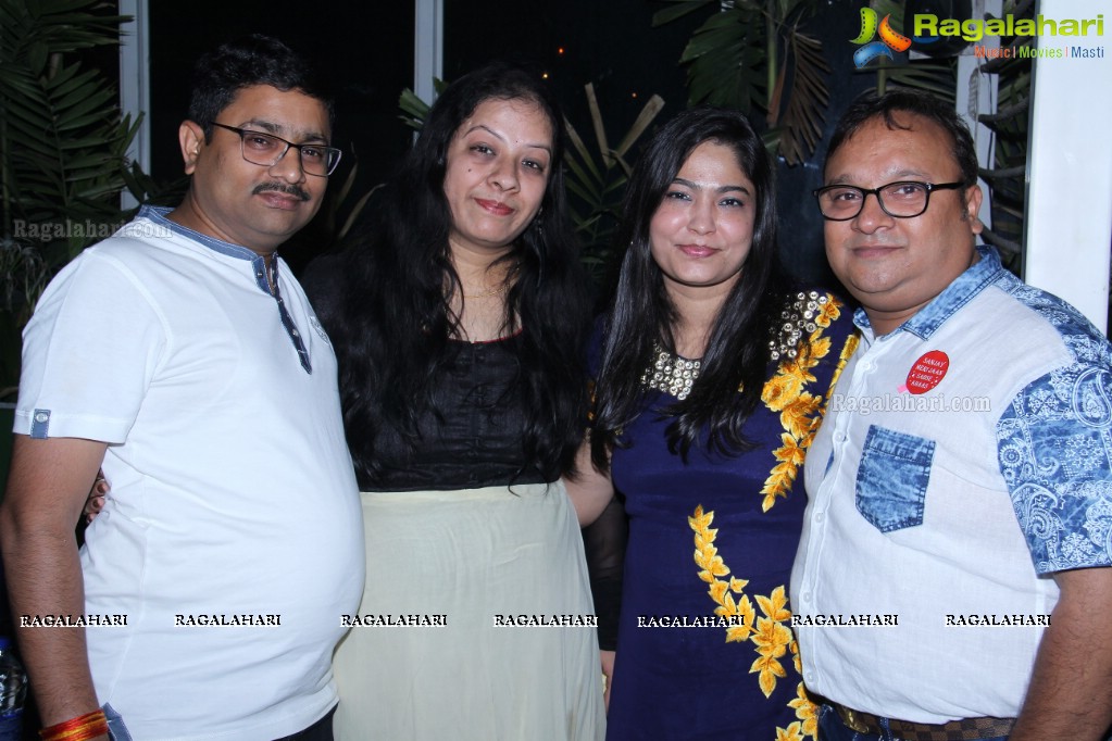 Grand Surprise Birthday Bash of Sanjay Gupta at Air Cafe Lounge, Hyderabad