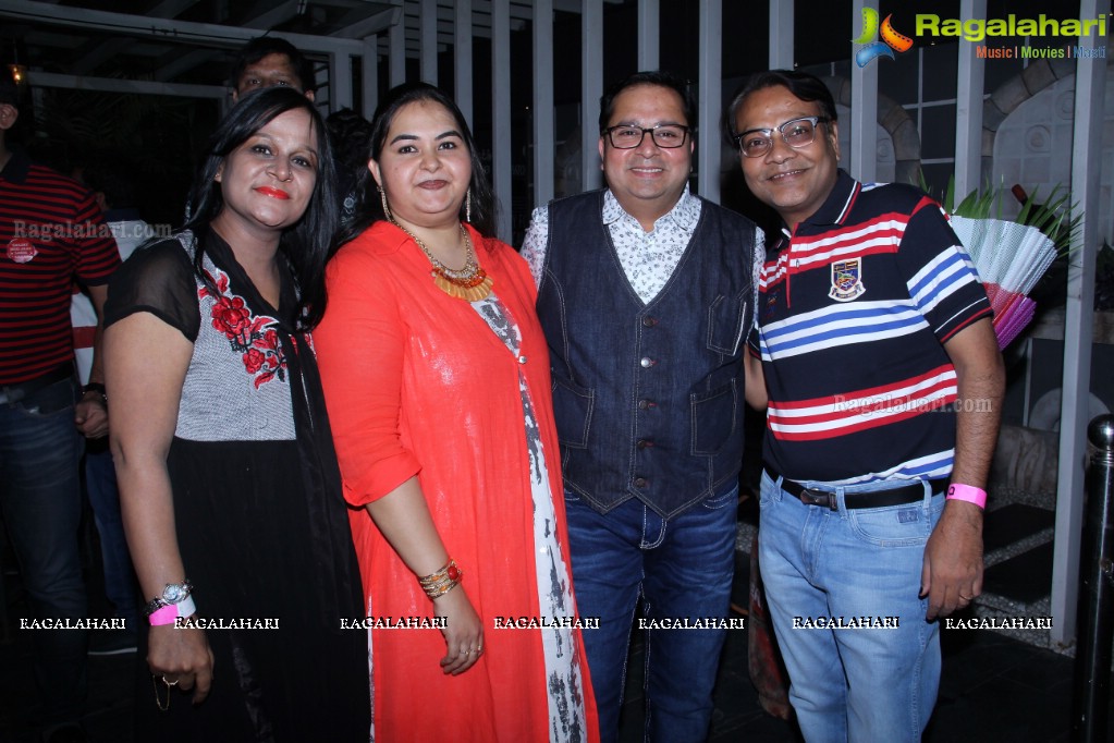 Grand Surprise Birthday Bash of Sanjay Gupta at Air Cafe Lounge, Hyderabad