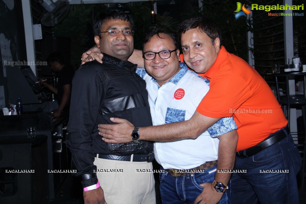 Grand Surprise Birthday Bash of Sanjay Gupta at Air Cafe Lounge, Hyderabad