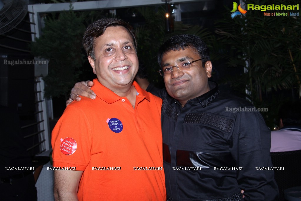 Grand Surprise Birthday Bash of Sanjay Gupta at Air Cafe Lounge, Hyderabad