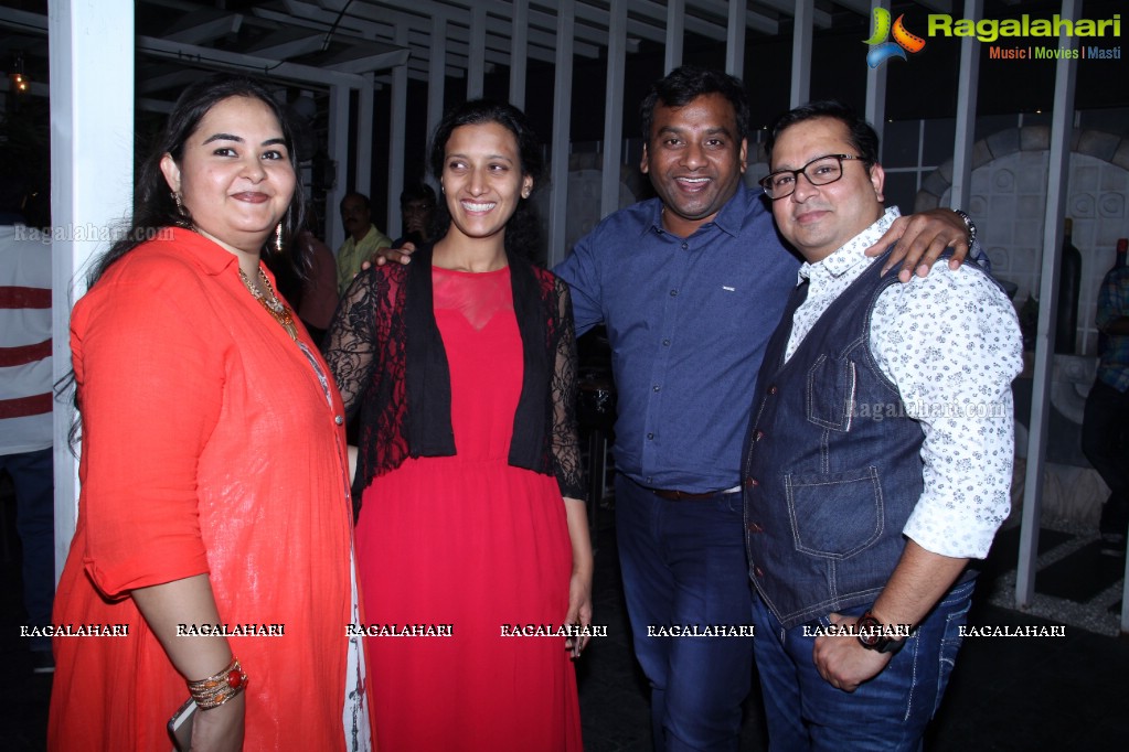 Grand Surprise Birthday Bash of Sanjay Gupta at Air Cafe Lounge, Hyderabad