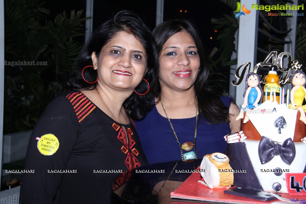 Grand Surprise Birthday Bash of Sanjay Gupta at Air Cafe Lounge, Hyderabad