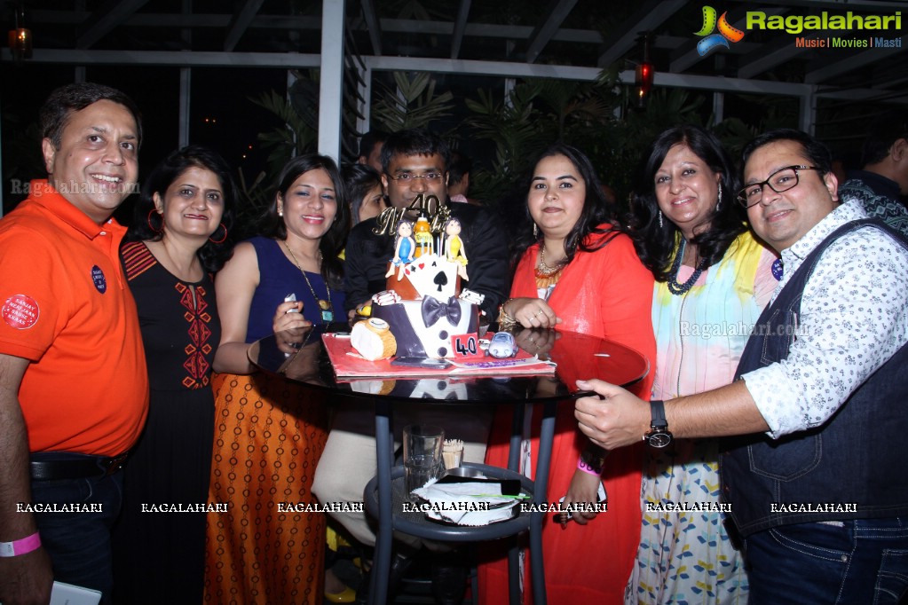 Grand Surprise Birthday Bash of Sanjay Gupta at Air Cafe Lounge, Hyderabad