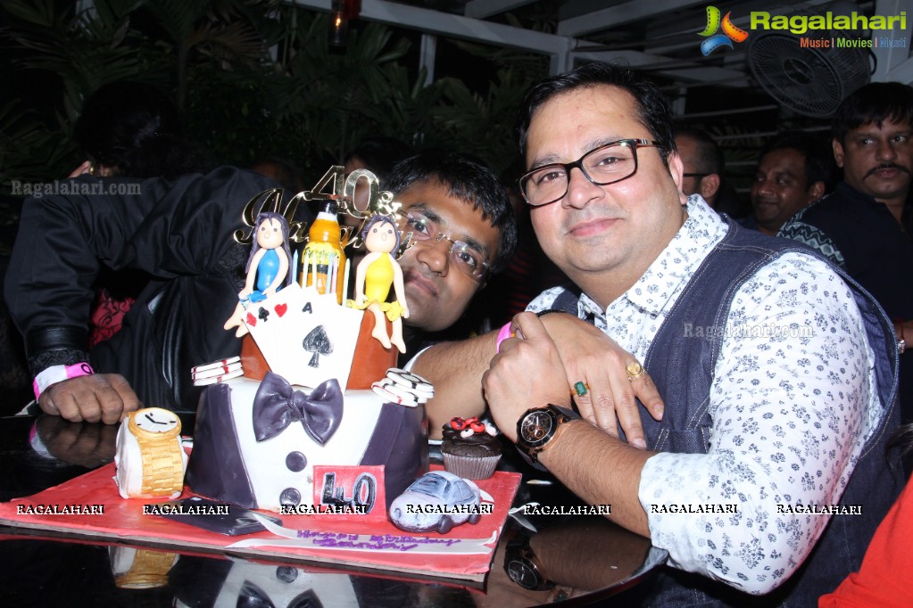 Grand Surprise Birthday Bash of Sanjay Gupta at Air Cafe Lounge, Hyderabad