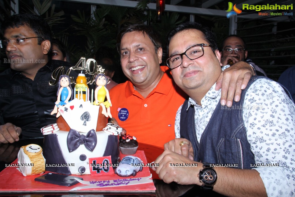 Grand Surprise Birthday Bash of Sanjay Gupta at Air Cafe Lounge, Hyderabad