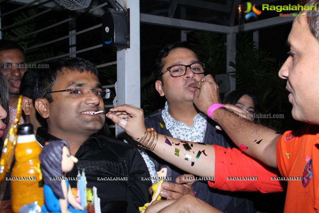 Grand Surprise Birthday Bash of Sanjay Gupta at Air Cafe Lounge, Hyderabad