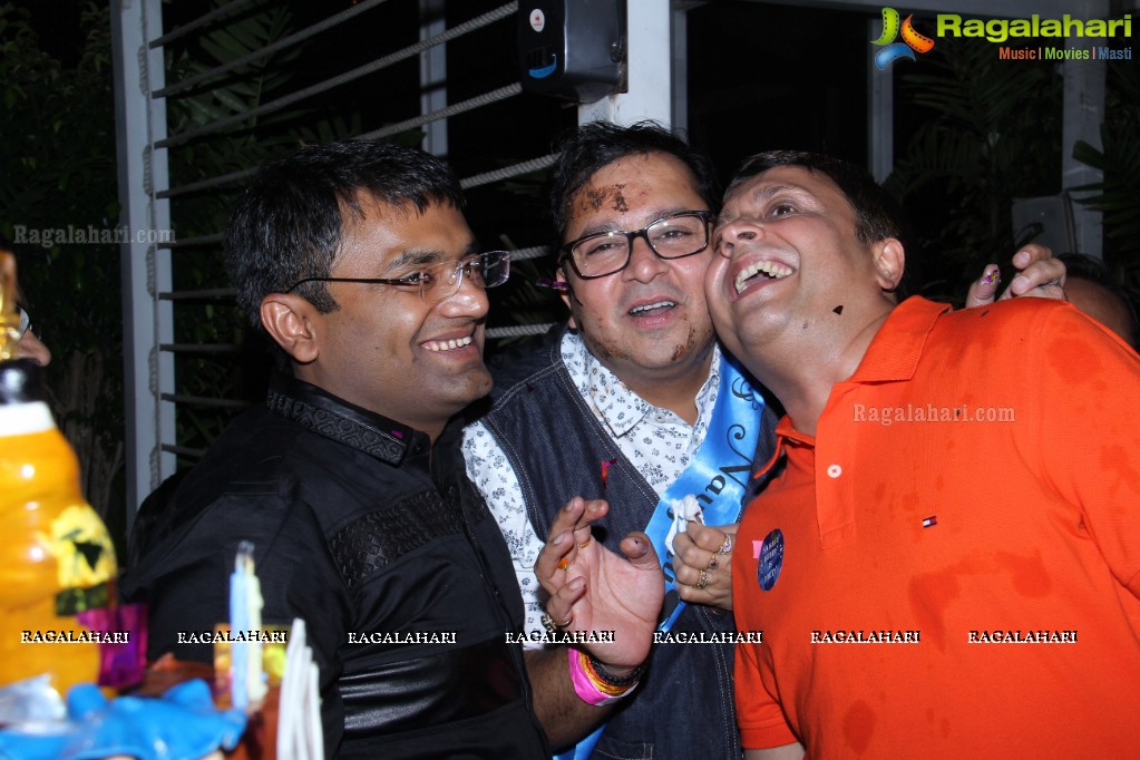 Grand Surprise Birthday Bash of Sanjay Gupta at Air Cafe Lounge, Hyderabad