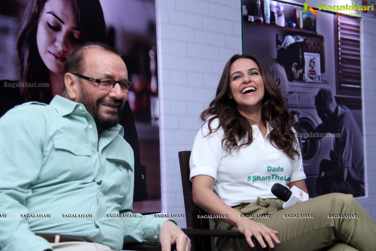 Ariel Share the Load Campaign with Neha Dhupia at Taj Deccan, Hyderabad