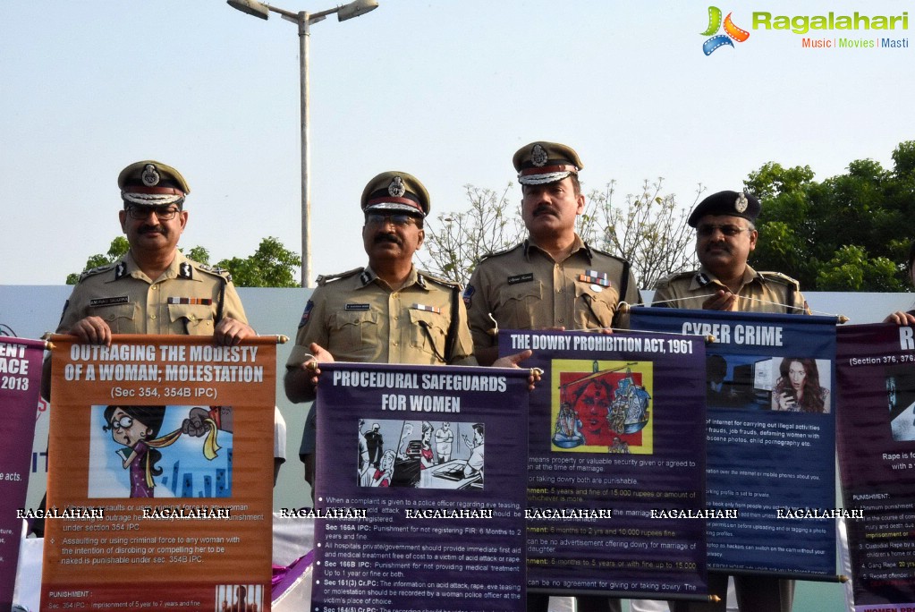 She Team Poster Launch by Ram Charan and Lakshmi Manchu