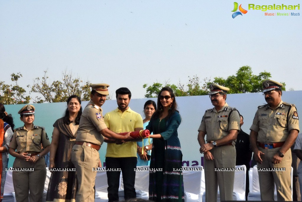 She Team Poster Launch by Ram Charan and Lakshmi Manchu