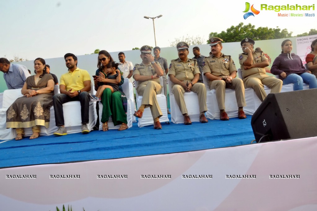 She Team Poster Launch by Ram Charan and Lakshmi Manchu