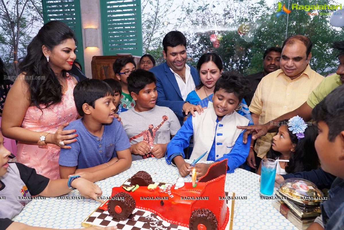 Shivaryan's Birthday Bash at Olive Bistro, Hyderabad