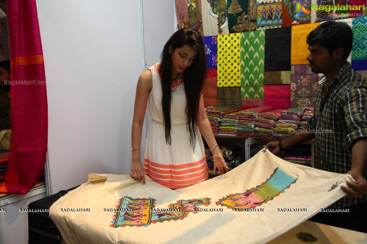 Sindhura Kaviti launches Silk Expo 2016 at The Gateway Hotel, Vizag