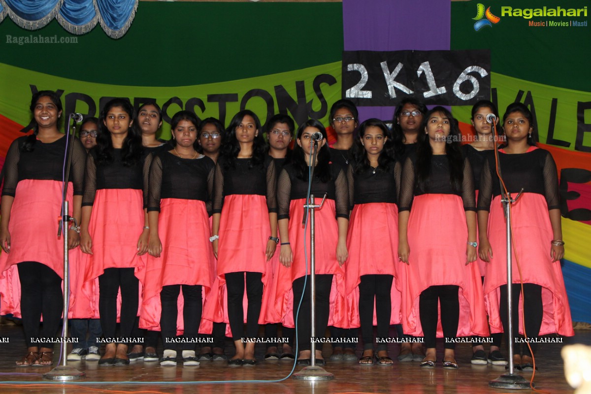 Xpressions Valedictory 2015-2016 at St. Francis College for Women, Hyderabad