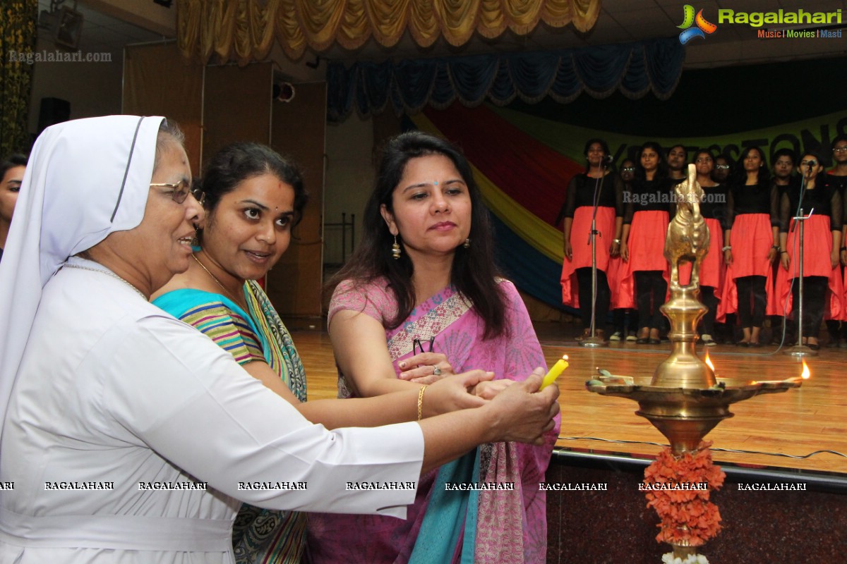 Xpressions Valedictory 2015-2016 at St. Francis College for Women, Hyderabad
