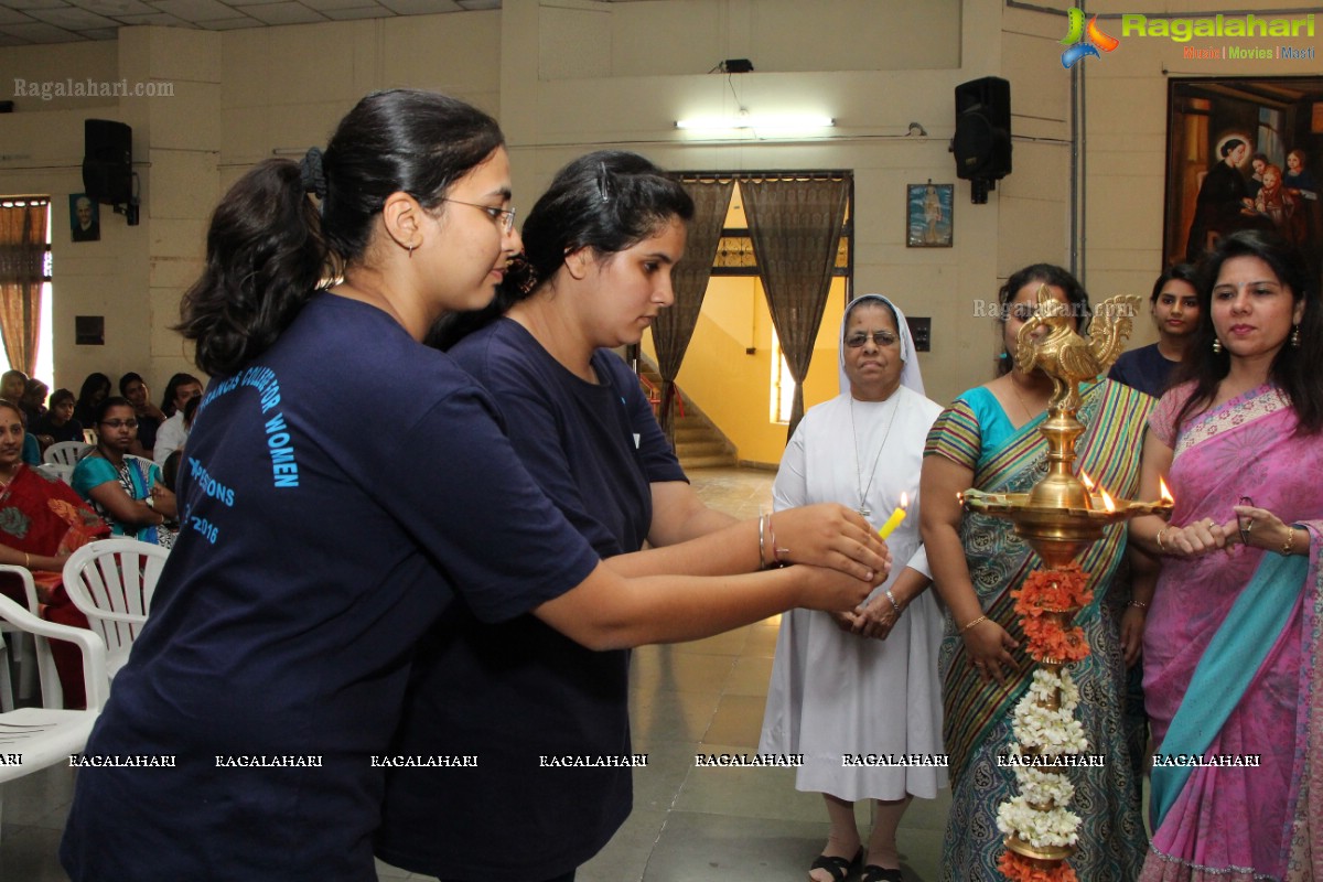 Xpressions Valedictory 2015-2016 at St. Francis College for Women, Hyderabad