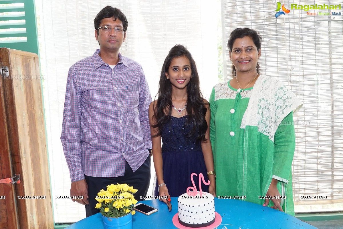 Teegala Trisha Reddy 16th Birthday Bash at Olive Bistro, Hyderabad