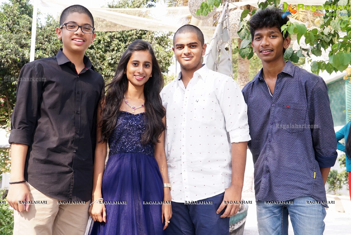 Teegala Trisha Reddy 16th Birthday Bash at Olive Bistro, Hyderabad