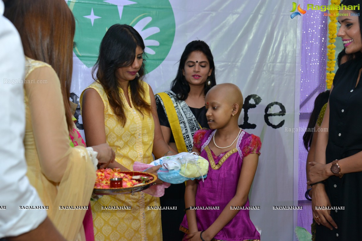 Payal Ghosh launches Touch A Life Foundation in Hyderabad