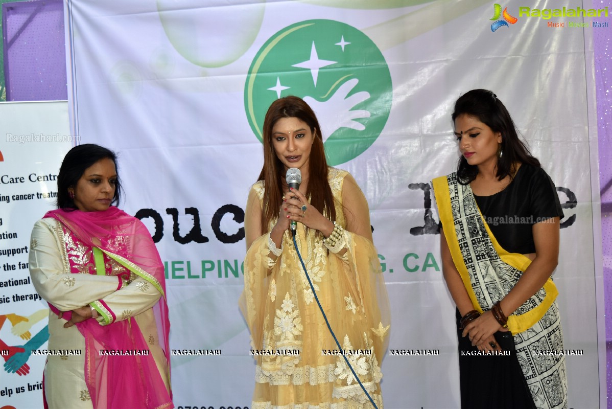 Payal Ghosh launches Touch A Life Foundation in Hyderabad