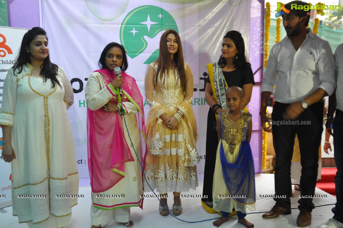 Payal Ghosh launches Touch A Life Foundation in Hyderabad