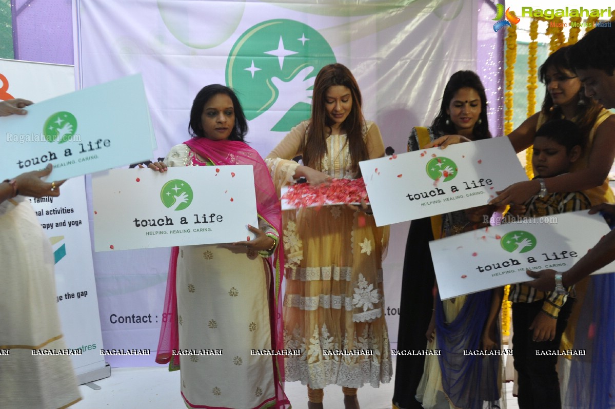 Payal Ghosh launches Touch A Life Foundation in Hyderabad