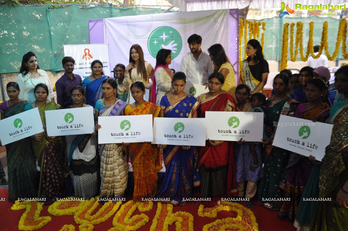 Payal Ghosh launches Touch A Life Foundation in Hyderabad