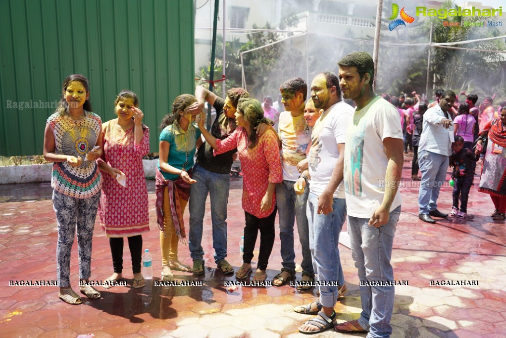 Grand Holi Celebrations 2016 by Utsav Colours Media in Hyderabad