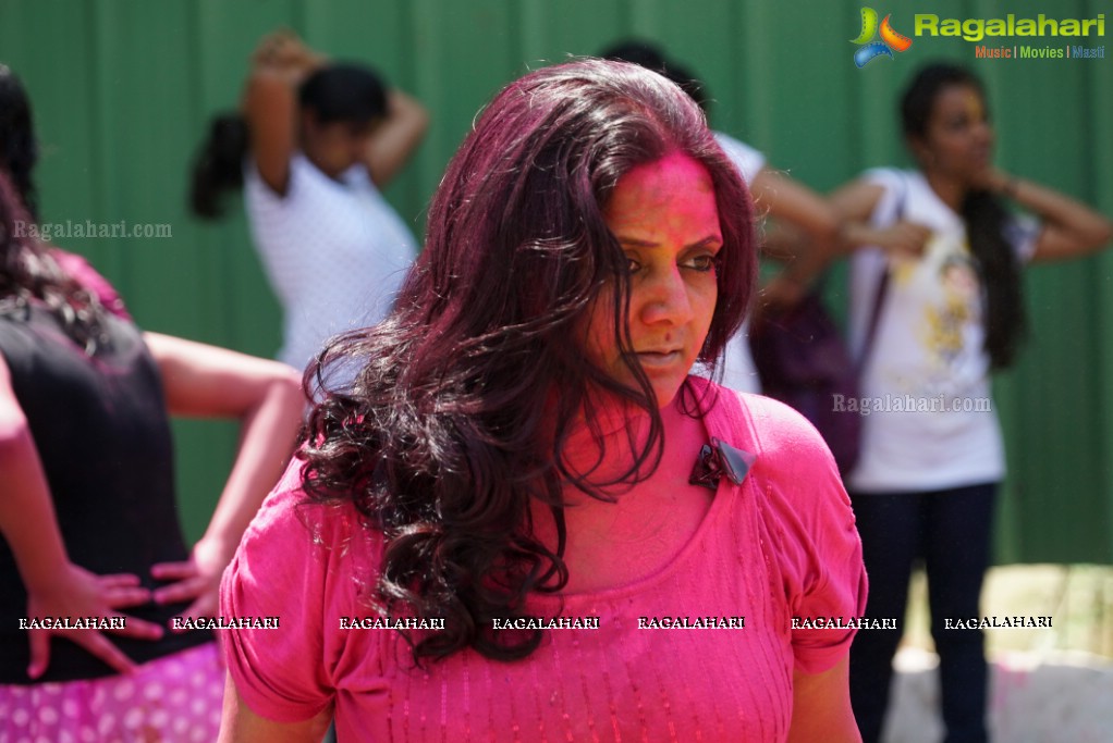 Grand Holi Celebrations 2016 by Utsav Colours Media in Hyderabad