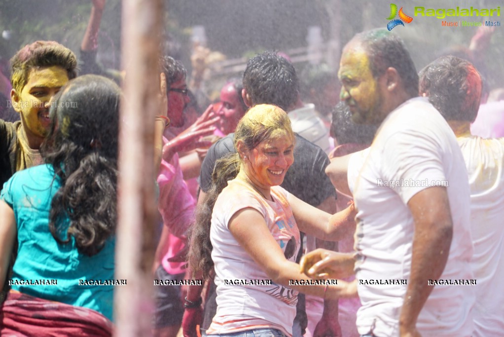 Grand Holi Celebrations 2016 by Utsav Colours Media in Hyderabad