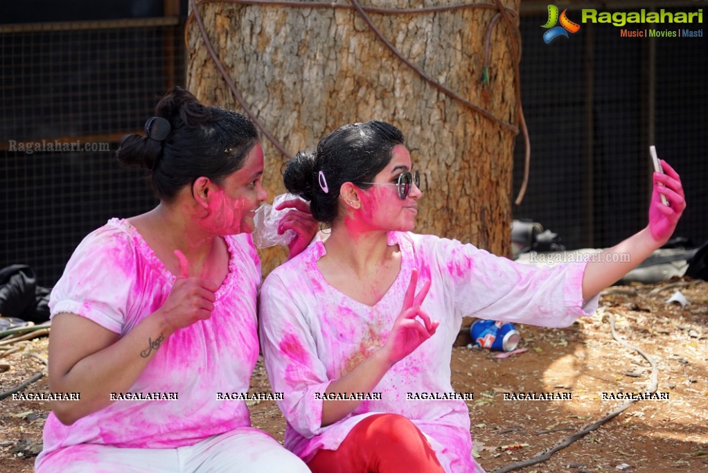 Grand Holi Celebrations 2016 by Utsav Colours Media in Hyderabad