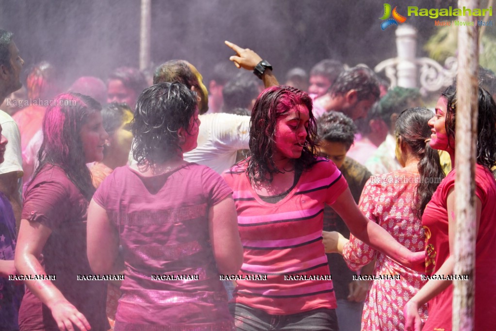 Grand Holi Celebrations 2016 by Utsav Colours Media in Hyderabad