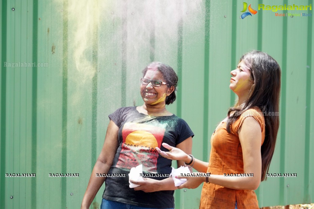 Grand Holi Celebrations 2016 by Utsav Colours Media in Hyderabad